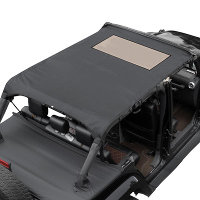 Waterproof Sun Shade Top for 2018–2026 Jeep Wrangler JL 4-Door & 2020–2026 Gladiator JT2007-2018 JK
