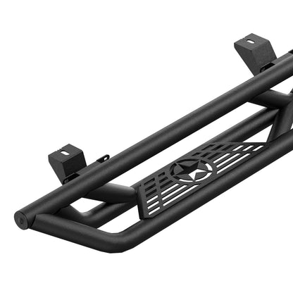 Drop Side Steps / Rock Sliders for 2018-2026 Jeep Wrangler JL 4-Door (Inc. 4XE)