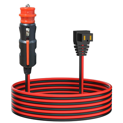 12V/22V Car Refrigerator Power Cord with Cigarette Lighter Plug