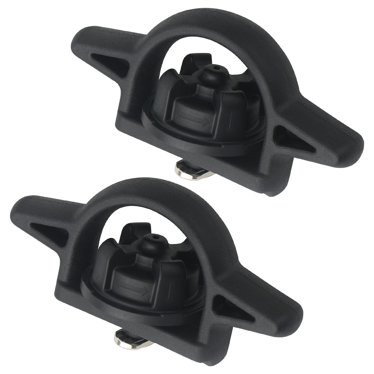 Bed Cleat Tie Down Anchor for Truck Bed Rail System 4pcs Compatible with 2005-2024 Toyota Tacoma Tundra Cargo Bed Accessories Parts PT278-35160 Striker Luggage Holders