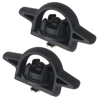Bed Cleat Tie Down Anchor for Truck Bed Rail System 4pcs Compatible with 2005-2024 Toyota Tacoma Tundra Cargo Bed Accessories Parts PT278-35160 Striker Luggage Holders