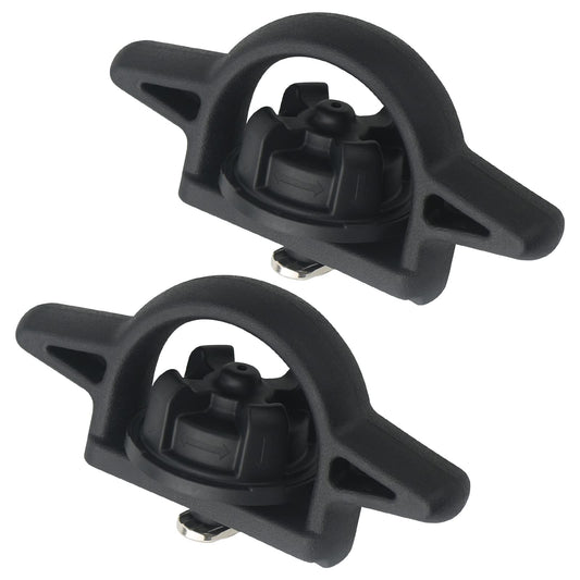 Bed Cleat Tie Down Anchor for Truck Bed Rail System 4pcs Compatible with 2005-2024 Toyota Tacoma Tundra Cargo Bed Accessories Parts PT278-35160 Striker Luggage Holders