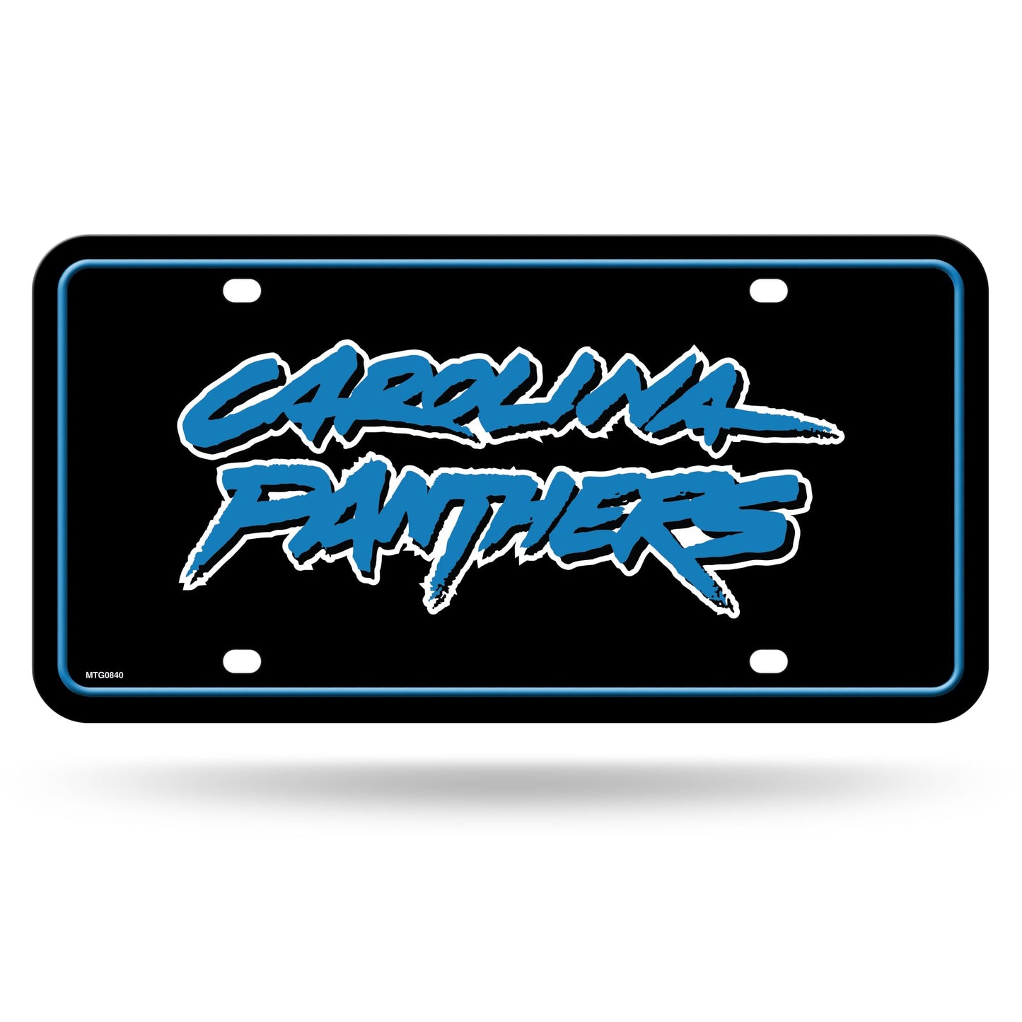 Rico Industries NFL Football Modern Retro Metal Auto Tag 6" x 12" - Great for Truck/Car/SUV