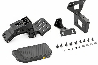 Manual Retractable Bed Step for 2021-2026 Ford F-150 & Lightning - 330 lb Capacity