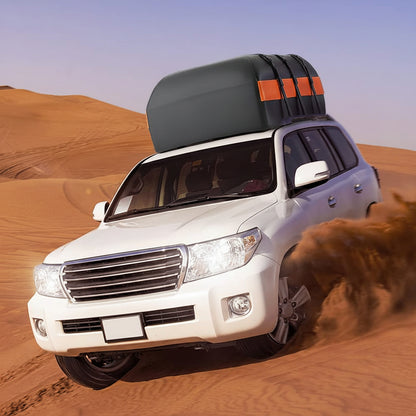 21ft³ Waterproof Rooftop Cargo Bag - 840D Heavy-Duty, w/Mat/Hooks/Lock for All Vehicles