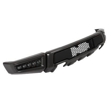F150 Front Bumper with LED Fog Lights, Crew/Extended Cab