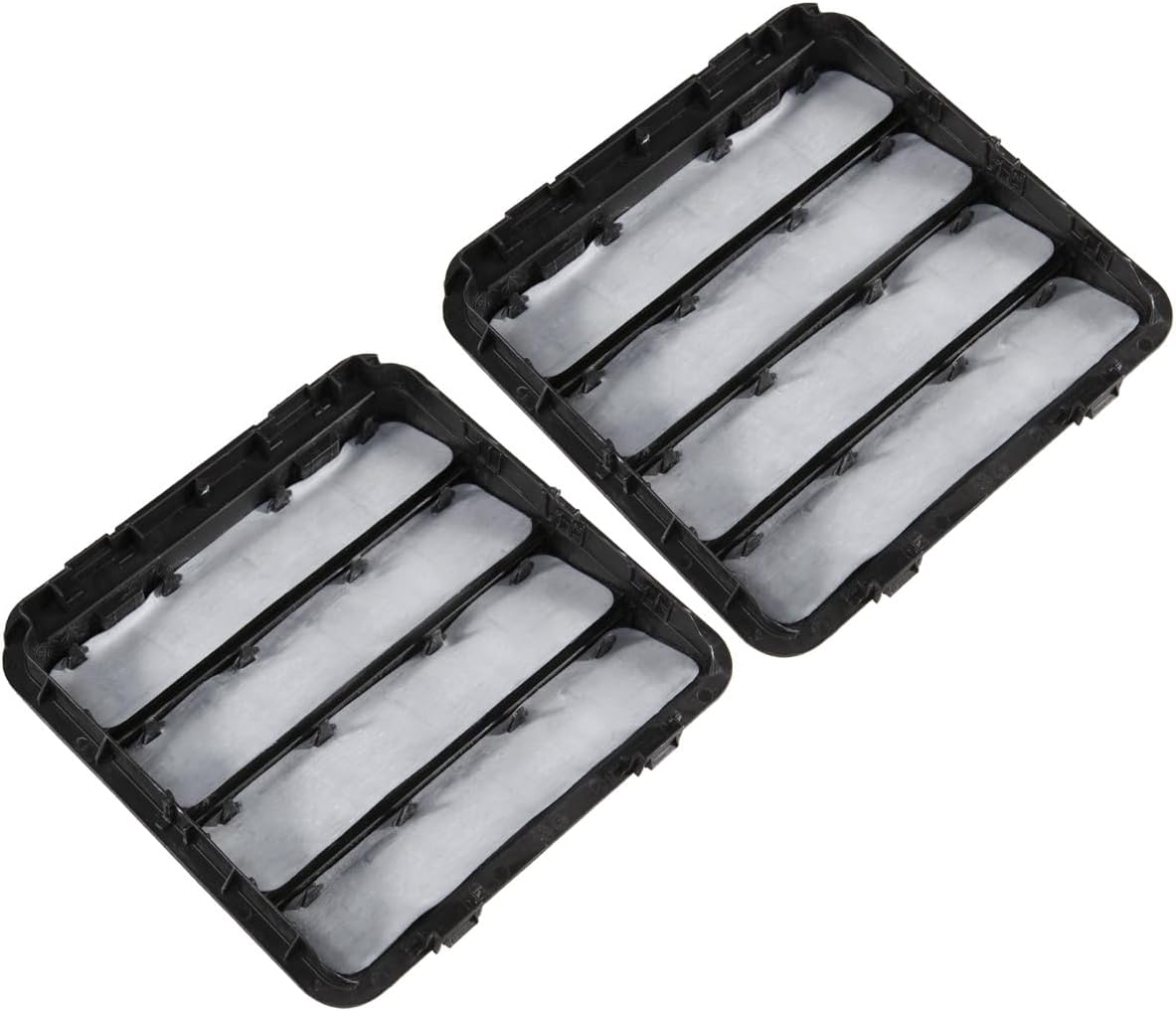 2-PCS Cab Air Pressure Vents for Dodge Ram 1500/2500/3500/4500 - Replaces 68323649AB