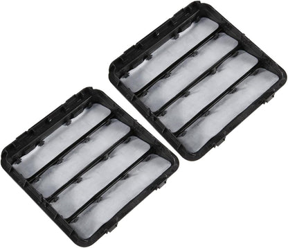 2-PCS Cab Air Pressure Vents for Dodge Ram 1500/2500/3500/4500 - Replaces 68323649AB
