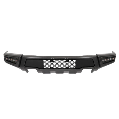 F150 Front Bumper with LED Fog Lights, Crew/Extended Cab