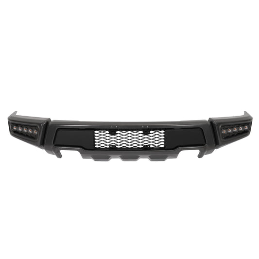 F150 Front Bumper with LED Fog Lights, Crew/Extended Cab