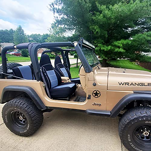 Waterproof Neoprene Seat Covers for Jeep Wrangler TJ 1997-2002