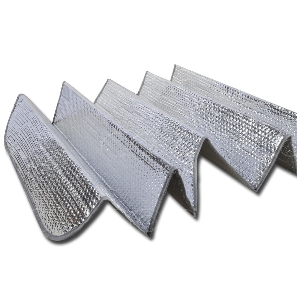 Car Windshield Sun Shade - Accordion Folding Heatshield for Truck, SUV, Van