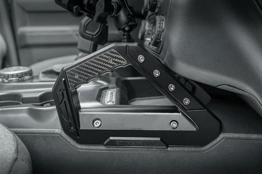 Aluminum Center Console Grab Handle with Phone Holder for Ford Bronco 2021+(Not fit for Ford Bronco Sport)