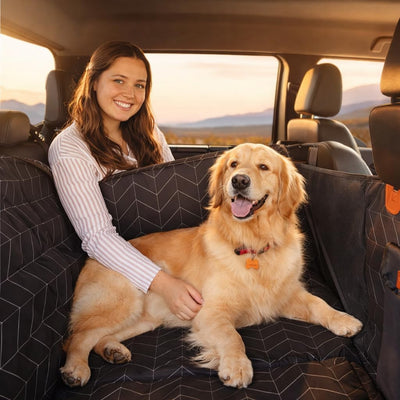 400 lb Back Seat Extender - Converts to Half Seat, Non-Slip Hard Bottom for Car/SUV/Truck