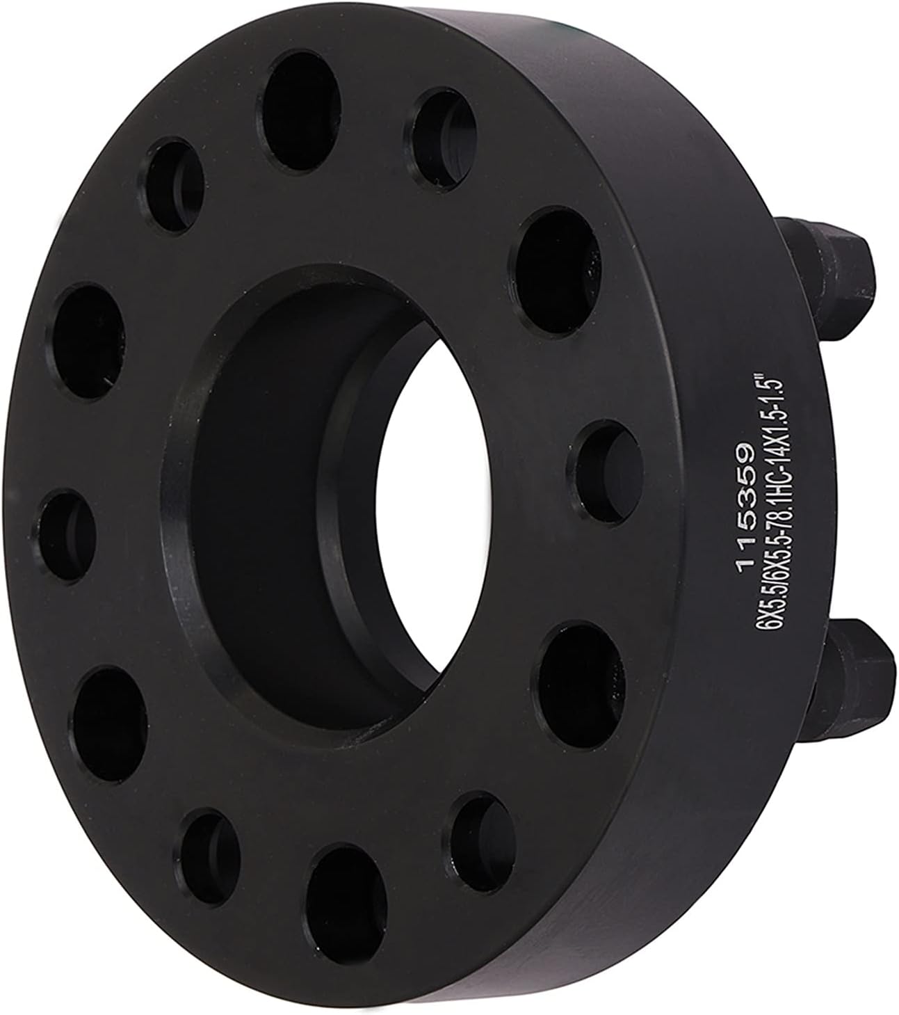 1.5" Hubcentric Wheel Spacers (2-PCS) 6x139.7 for Chevy Silverado 1500, Suburban, Tahoe - M14x1.5 Studs