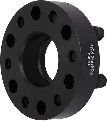 1.5" Hubcentric Wheel Spacers (2-PCS) 6x139.7 for Chevy Silverado 1500, Suburban, Tahoe - M14x1.5 Studs