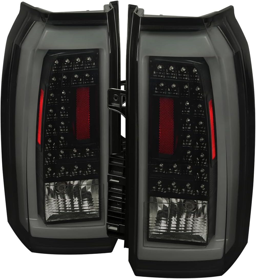 LED Bar Tail Lights Compatible with 2015-2020 Chevy Tahoe/Suburban LS LT LTZ, 2017-2020 Chevy Tahoe/Suburban Premier - OHMU