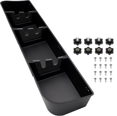 Under Seat Storage Organizer for 2015-2026 Ford F-150 & 2017-2025 F-Series Super Duty (Black)