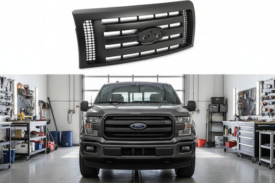 Front Grille Compatible with 2009-2014 Ford F150 XL