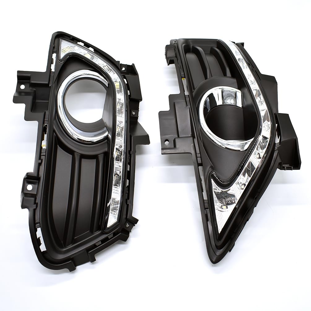 LED Fog Light DRL for Ford Fusion Bumper Replacement