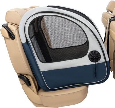 Happy Ride Foldable Dog Crate - Collapsible Travel Crate for Pets up to 60 lbs
