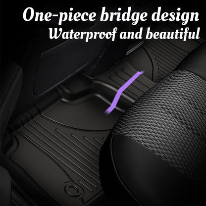 TPE Floor Liners for 2019-2025 Chevy/GMC 1500 & 2020-2025 HD Crew Cab (2nd Row w/Under-Seat Storage)