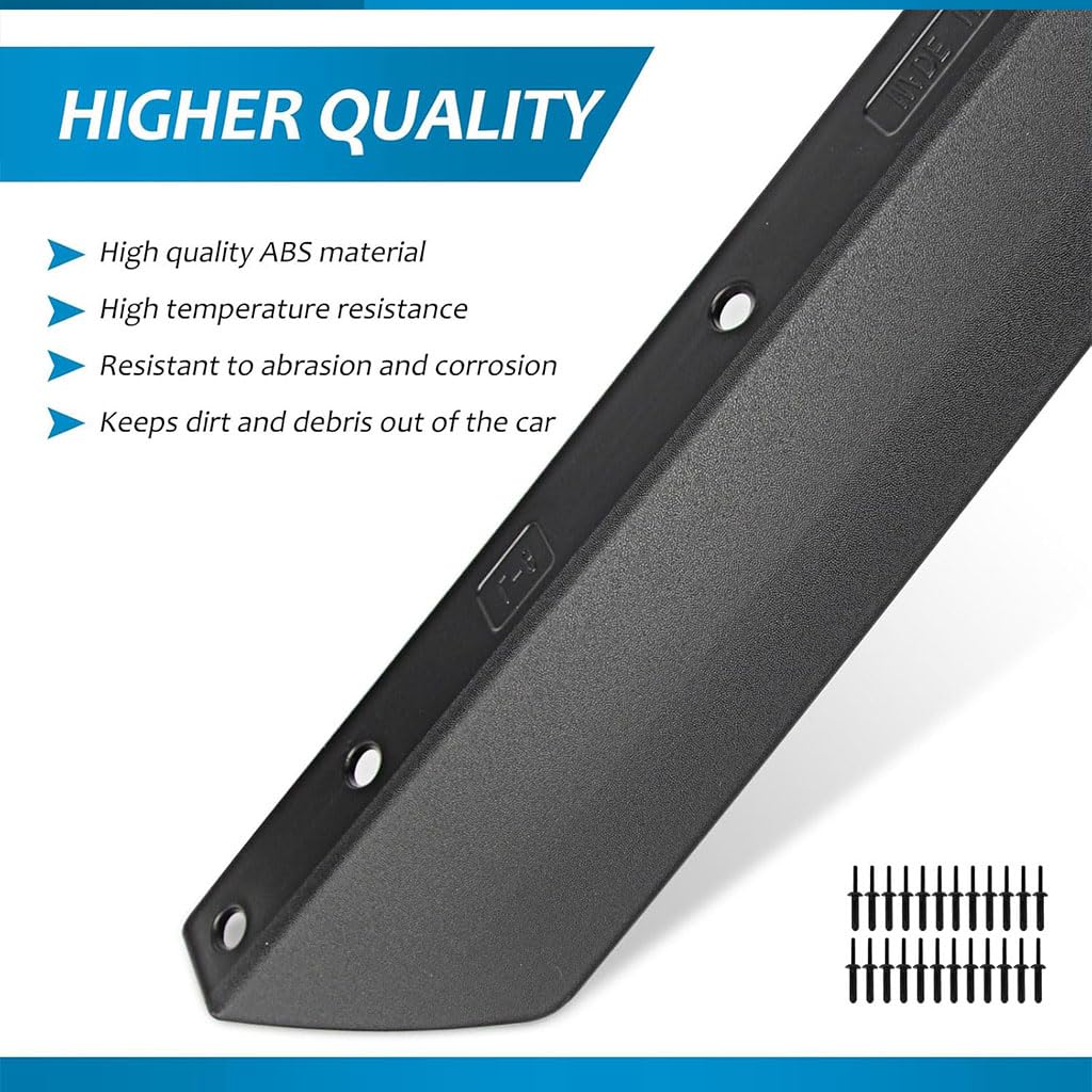 Off-Road Fender Flare Extension Trim for Jeep Wrangler JL