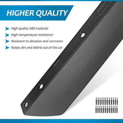 Off-Road Fender Flare Extension Trim for Jeep Wrangler JL