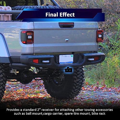2" Class 3 Trailer Hitch for Jeep Gladiator JT