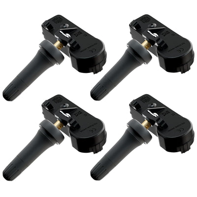 4-PCS 433MHz TPMS Sensor Set for Jeep/Dodge/Chrysler/Fiat - Replaces 56029398AB/68241067AA etc.