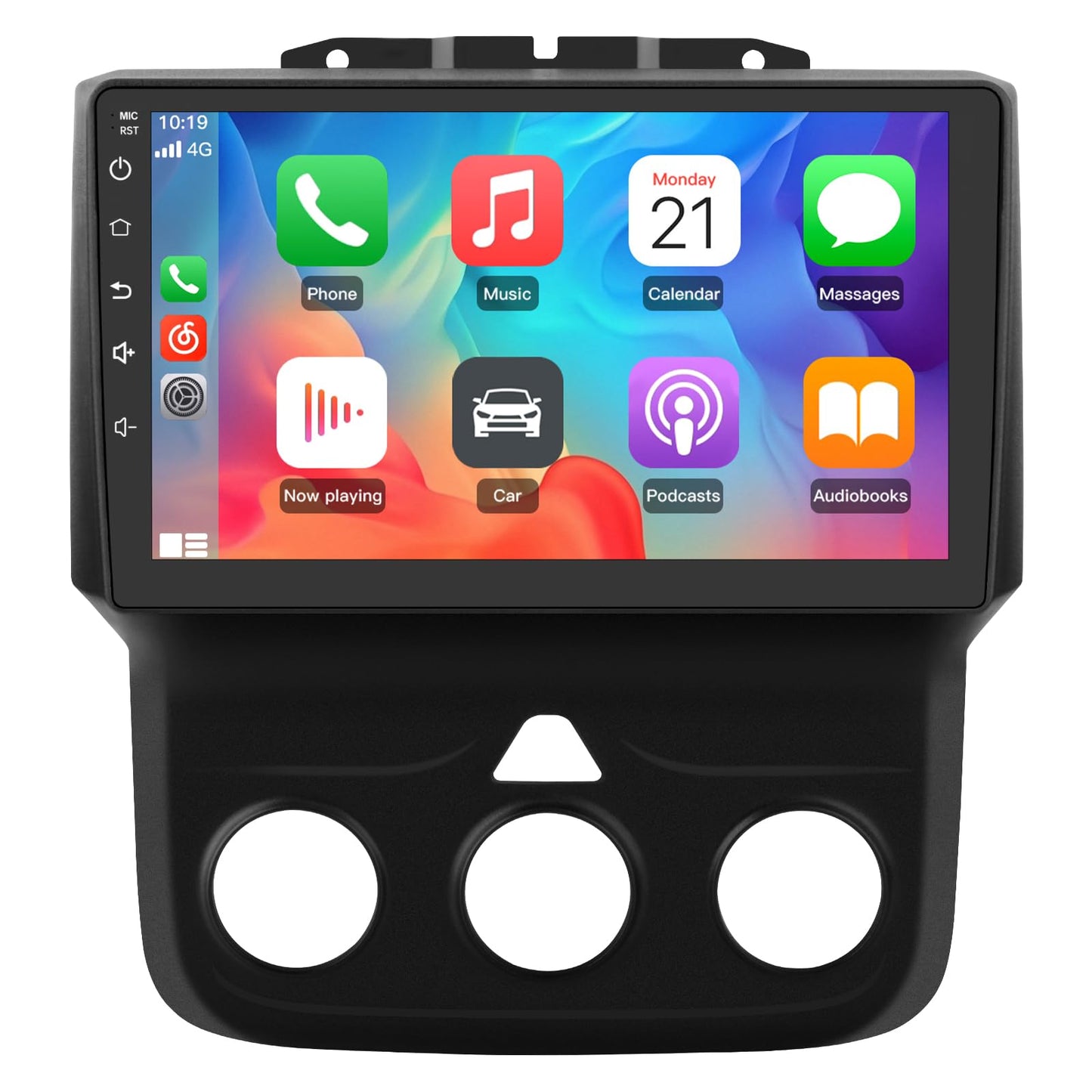 AWESAFE [2+64GB] Android 13 Car Stereo for Dodge Ram 1500 2500 3500 2013-2018 Auto AC with Wireless CarPlay/Android Auto, 9" Touch Screen Radio Replacement with Bluetooth/GPS/WiFi