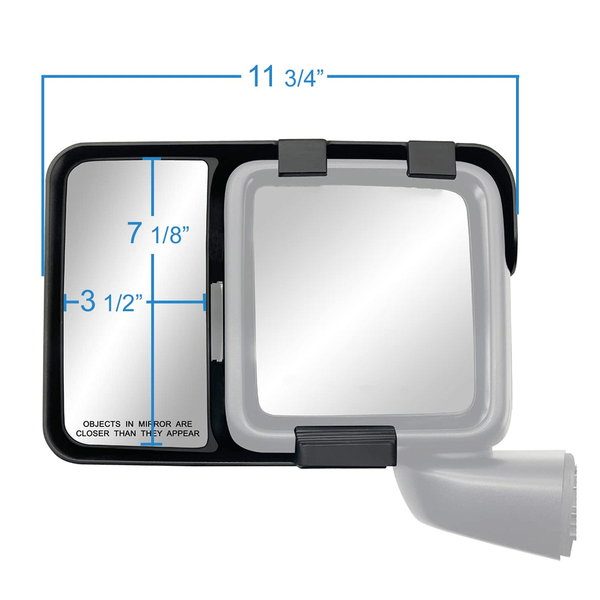 Jeep Wrangler Towing Mirrors, Custom Fit