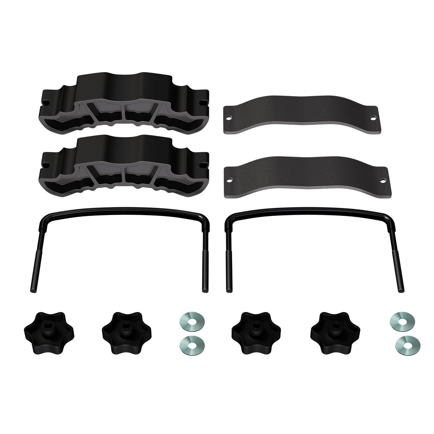 Upgraded Roof Rack U-Bolts (2-PCS) - Replacement Mounting Hardware Kit