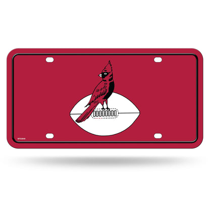 Rico Industries NFL Football Modern Retro Metal Auto Tag 6" x 12" - Great for Truck/Car/SUV