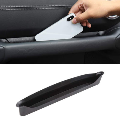 Grab Handle Storage Tray for 2018-2023 Jeep Wrangler JL & Gladiator JT (Black)