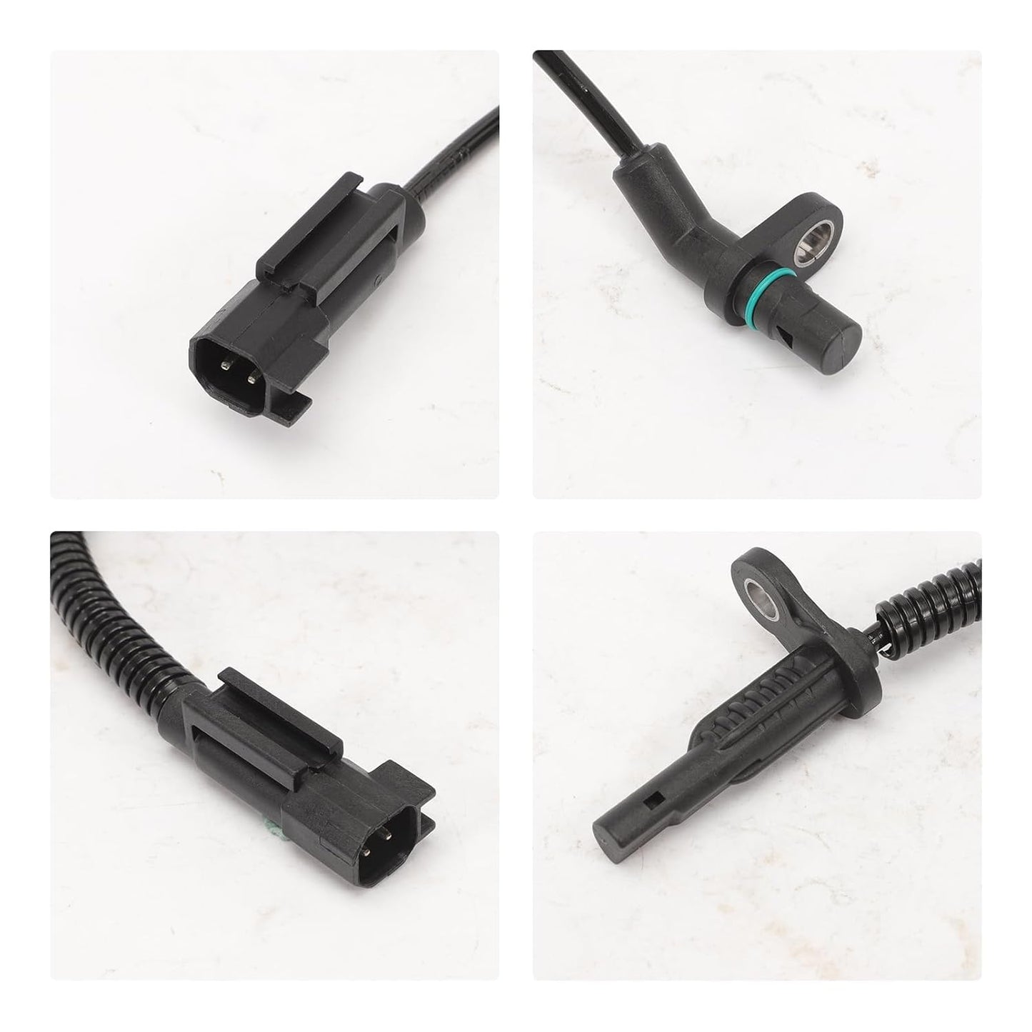 4-PCS ABS Wheel Speed Sensor Kit for 2013-2018 Ram 1500 & 2019 Classic - Replaces 68053861AB/AC/AD