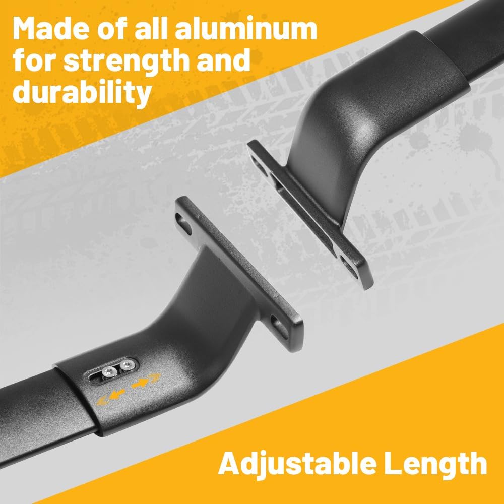 220lbs Cross Bar Roof Rack Fit for Jeep Compass 2018-2025(with Side Roof Rails) - OHMU