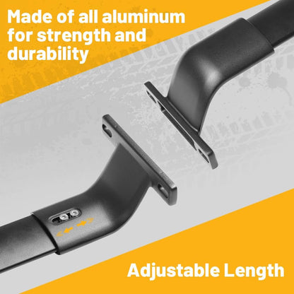 220lbs Cross Bar Roof Rack Fit for Jeep Compass 2018-2025(with Side Roof Rails) - OHMU