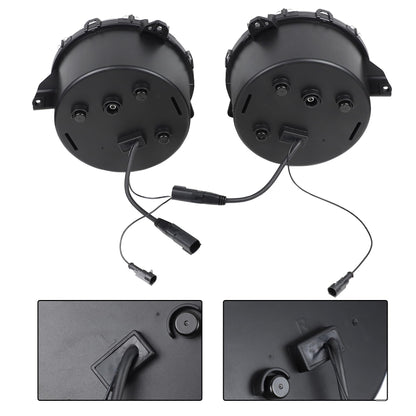 9-Inch Round LED Headlights for Jeep Wrangler JL/Gladiator JT, DOT Approved