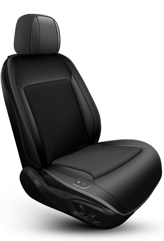 Cooling Car Seat Cushion for Trucks, SUVs – 12V Ventilated Universal Fit