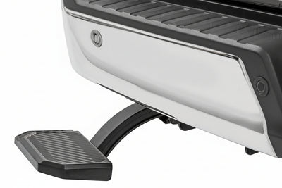 Manual Retractable Bed Step for 2021-2026 Ford F-150 & Lightning - 330 lb Capacity