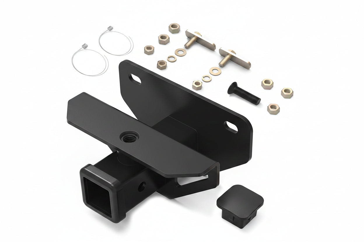 Class 3 2" Trailer Hitch Kit for 2003-2018 Dodge Ram 1500 & 2003-2014 Ram 2500/3500 (Classic) - Black, TG-HC3D002B