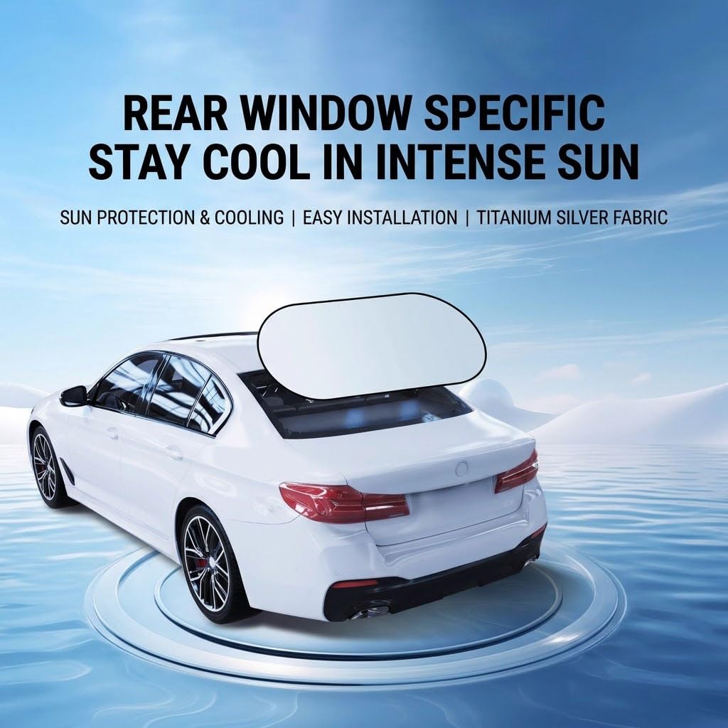 Dodge Grand Caravan Rear Window Sunshade, Heat Resistant