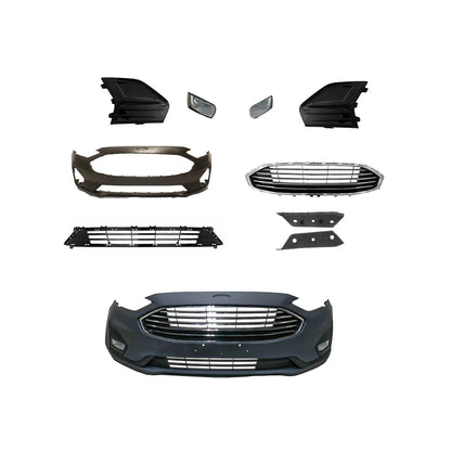 Fusion Front Bumper Grille with Fog Lights & Covers