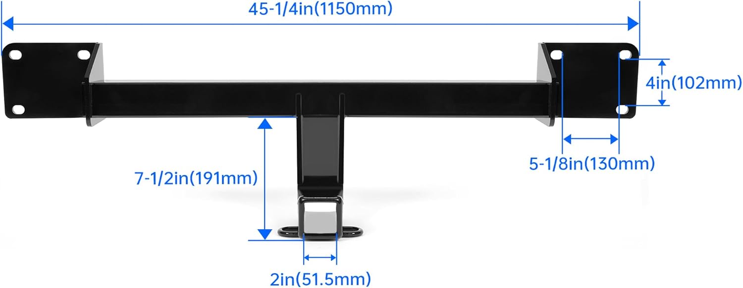 Kojem Class 3 Trailer Tow Hitch Compatible with 2021-2023 Ford Bronco Sport, Except First Edition Replace for 13474 2" Receiver Towing 3,500 lbs Capacity