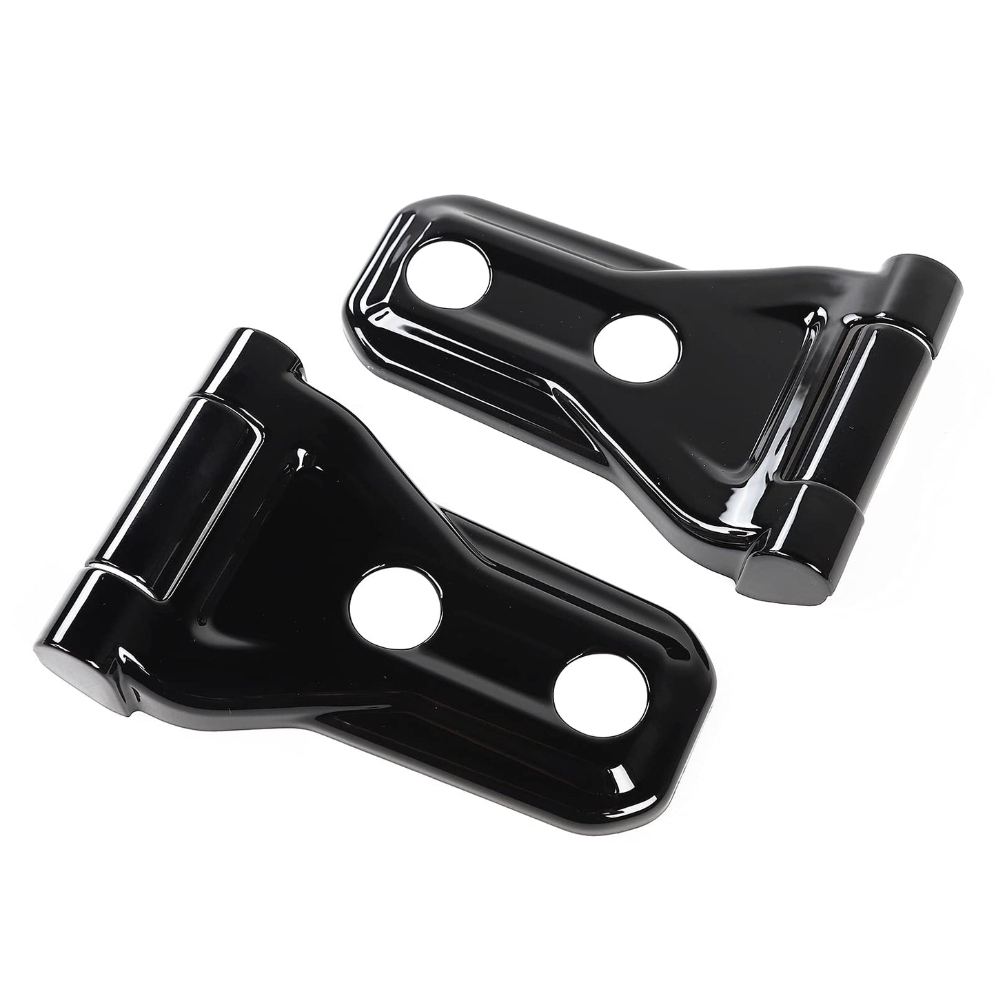 Jeep Wrangler JL JT Hood Hinge Cover, Black Exterior Decor