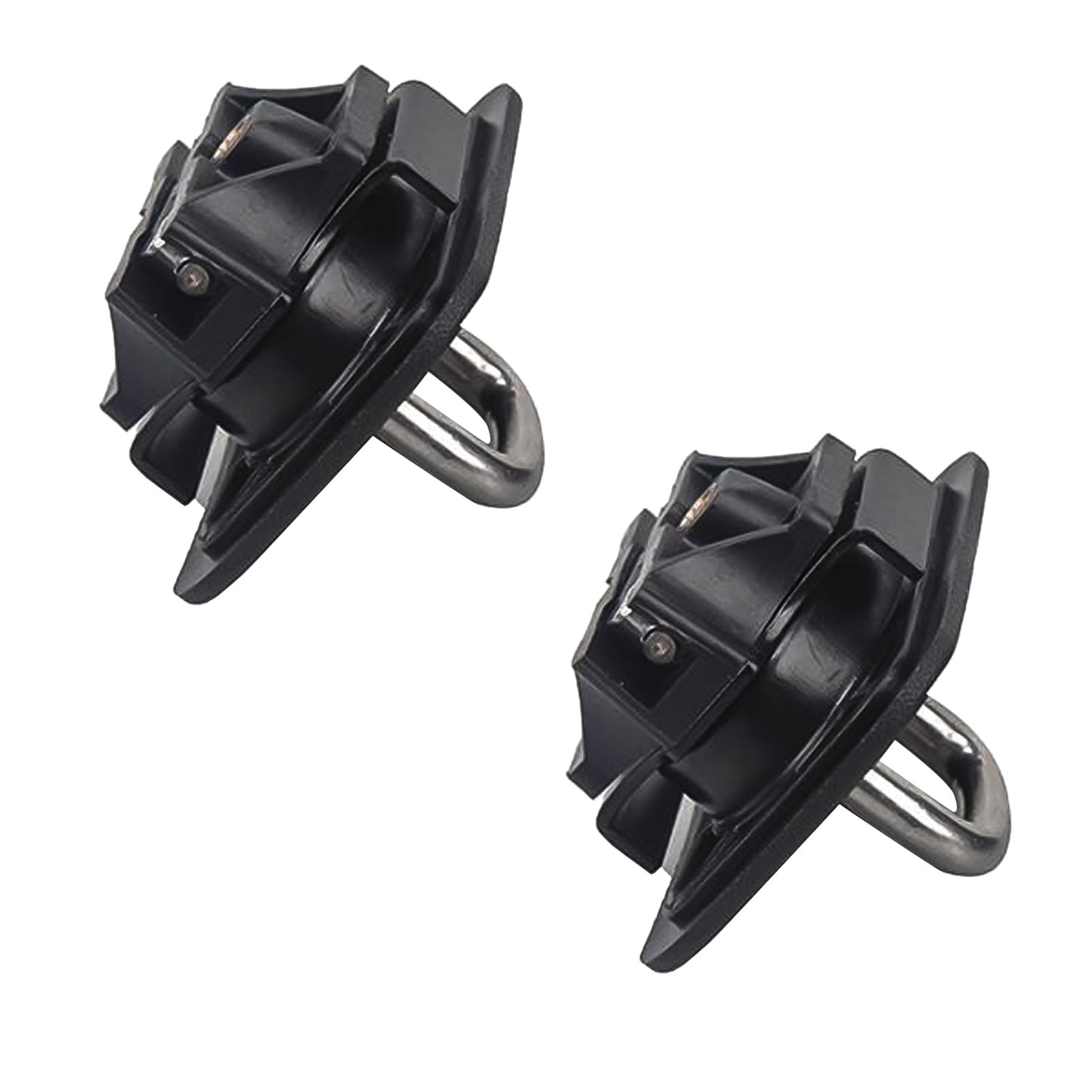 Retractable Truck Bed D-Ring Anchors, 3000LBS, 4PCS