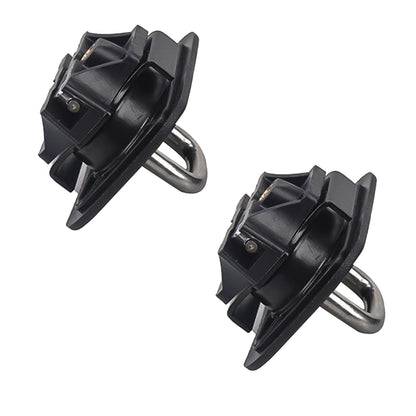 Retractable Truck Bed D-Ring Anchors, 3000LBS, 4PCS