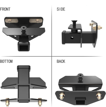 Class 3 2" Trailer Hitch Kit for 2003-2018 Dodge Ram 1500 & 2003-2014 Ram 2500/3500 (Classic) - Black, TG-HC3D002B
