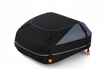 20ft³ Waterproof Rooftop Cargo Bag - Coated Zippers, Anti-Slip Mat, Works w/wo Roof Racks